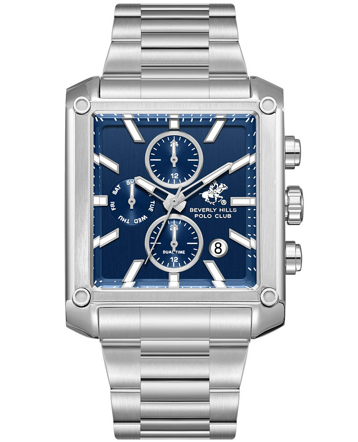 Часы Beverly Hills Polo Club BP3868X.390 — мужские, синий