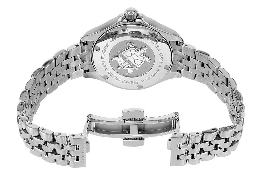 Часы Certina DS Action C032.051.11.056.00 — женские, серебристый