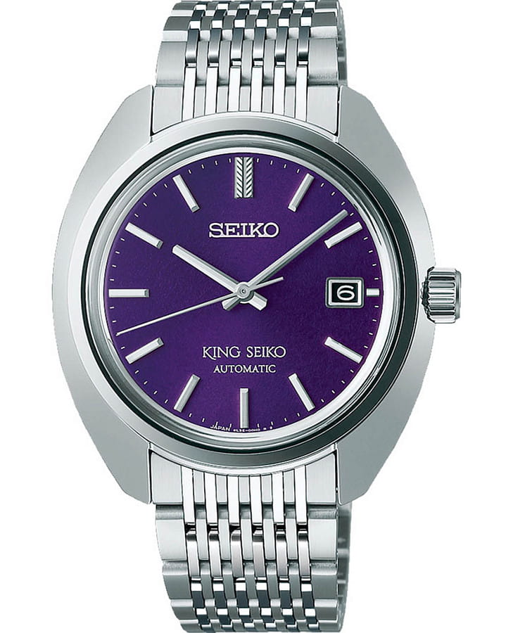 Часы Seiko King Seiko SJE111J1 — мужские, фиолетовый