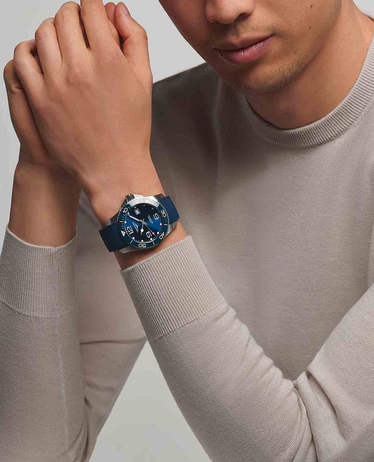 Часы Longines HydroConquest L3.781.4.96.9 — Швейцария, мужские