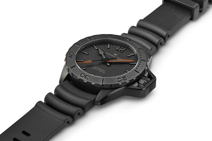 Часы Hamilton Khaki Navy Frogman Auto H77845330 — металл сталь, Швейцария