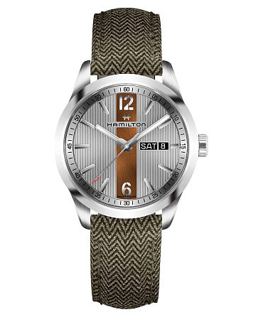 Hamilton Broadway Day Date Quartz H43311985