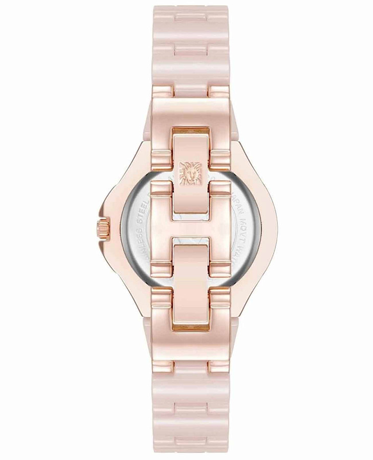 Часы Anne Klein Diamond 5112RGBH — кварцевые, металл сталь