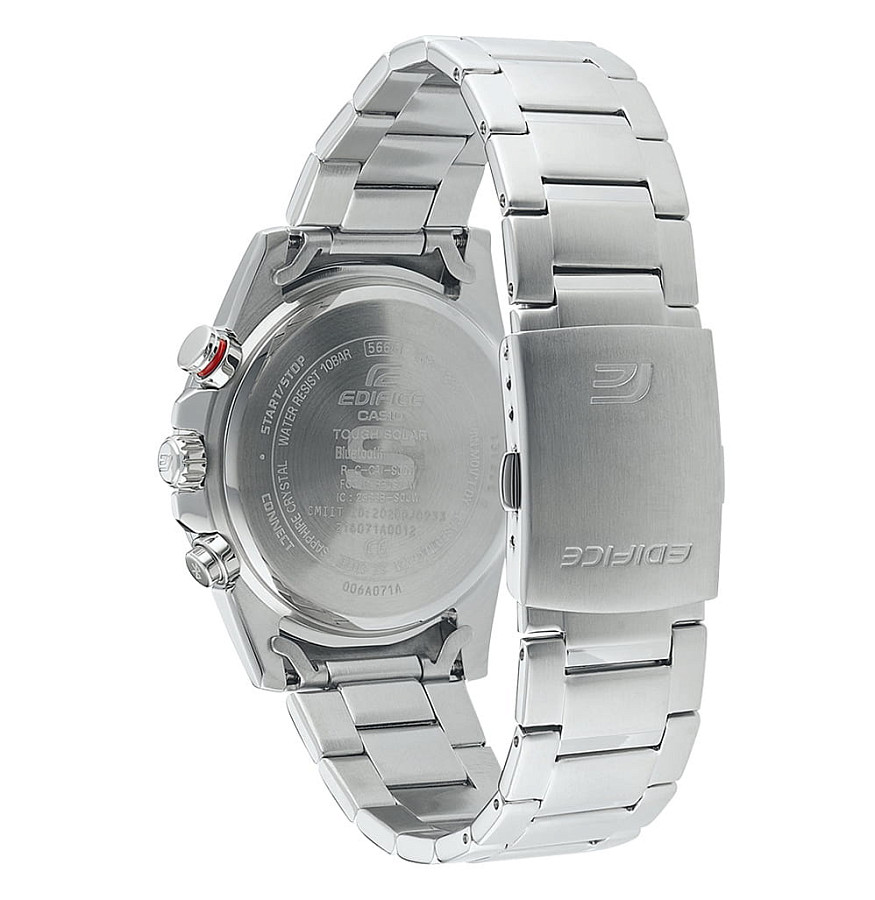 Часы Casio Edifice EQB-1200D-1A — металл карбон, Япония