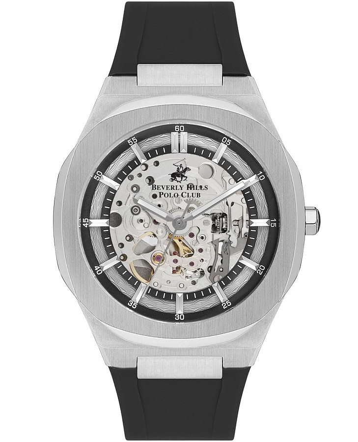 Часы Beverly Hills Polo Club BP3543X.351 — мужские, серебристый