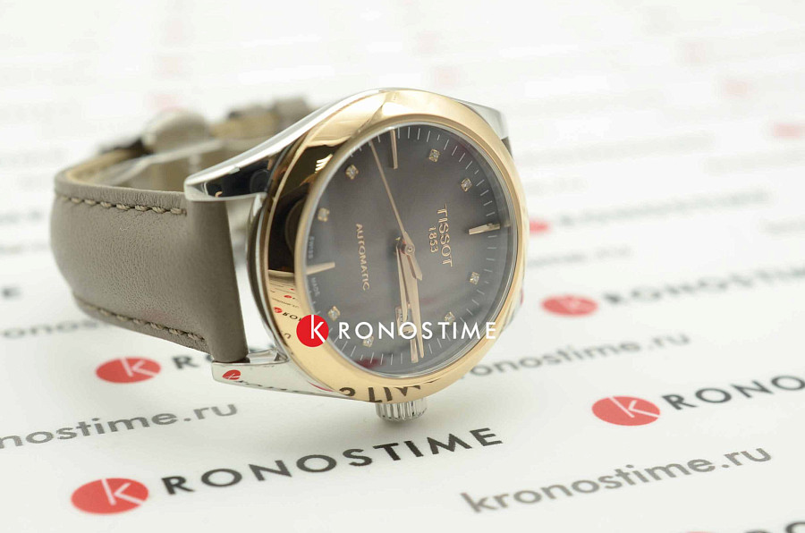 Часы Tissot T-My Lady Automatic 18K Gold T930.007.46.296.00 — механические, Швейцария, женские