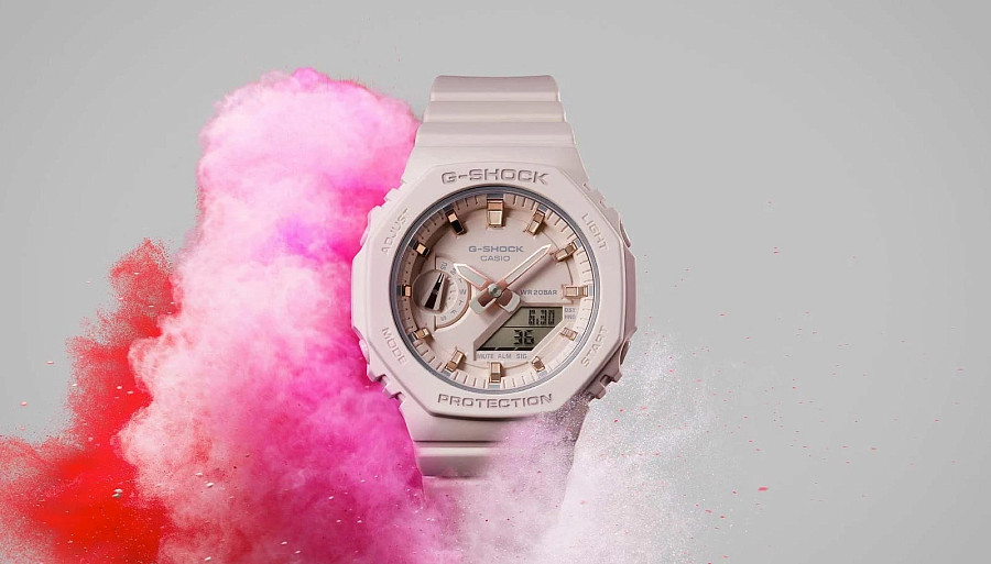 Часы Casio G-Shock GMA-S2100-4ADR (GMA-S2100-4A) — Япония, электронные