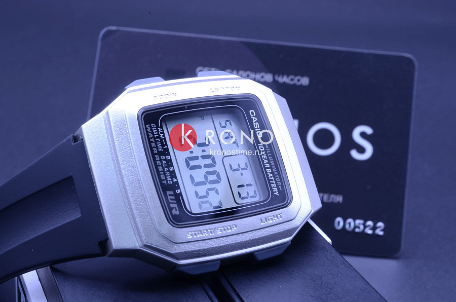Часы Casio Collection F-201WAM-7A — пластик, Япония