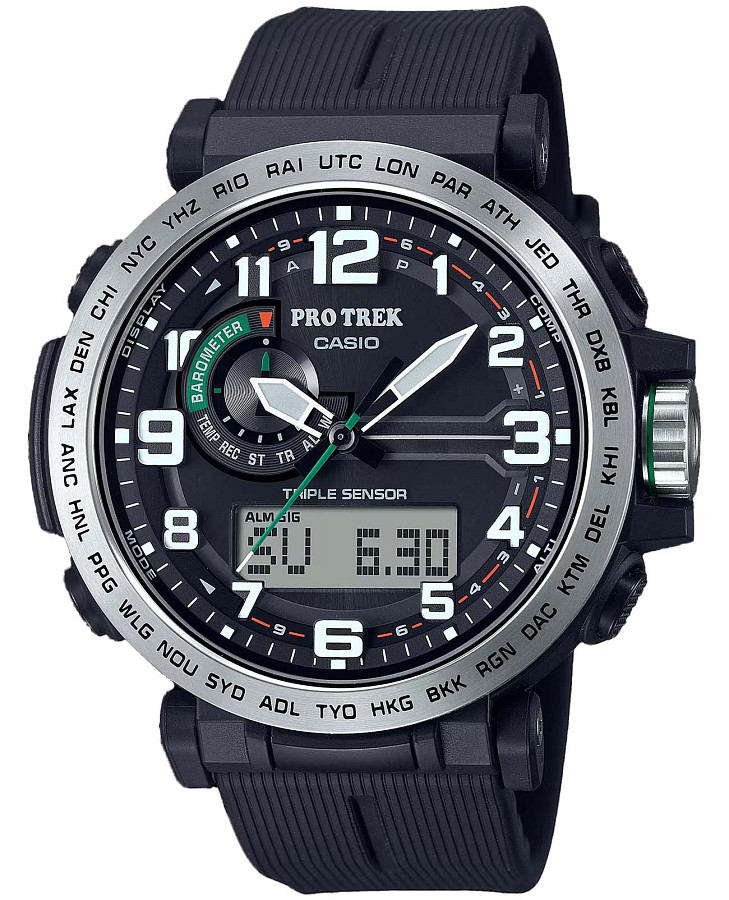 Часы Casio Pro Trek PRG-601-1DR (PRG-601-1) — мужские, синий