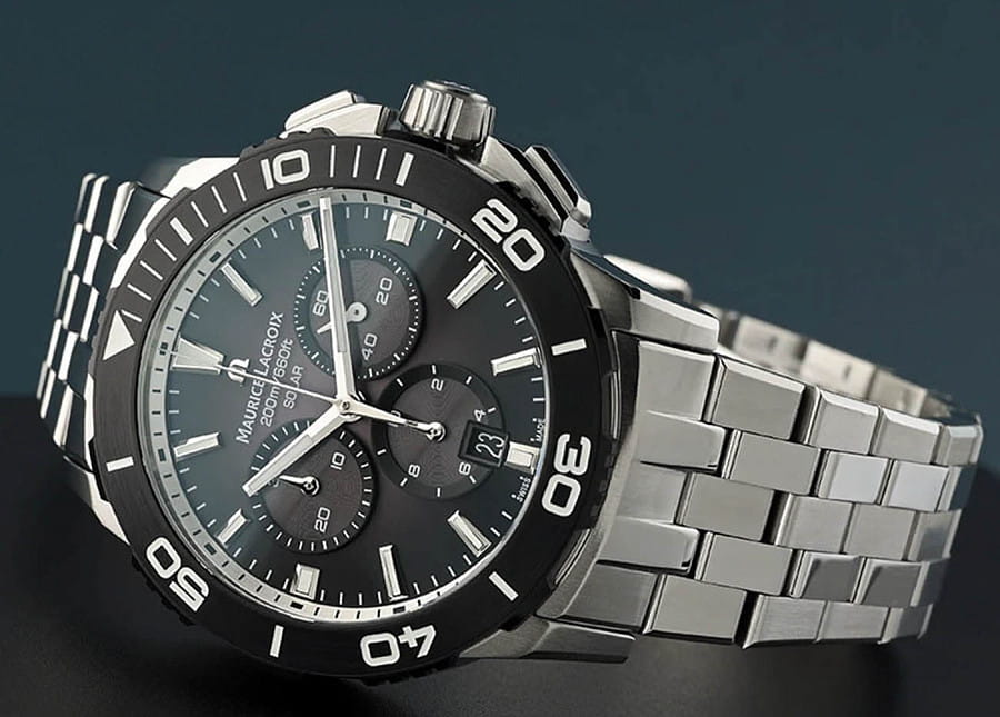 Часы Maurice Lacroix Pontos PT1038-SSL22-330-1 — нержавеющая сталь, мужские