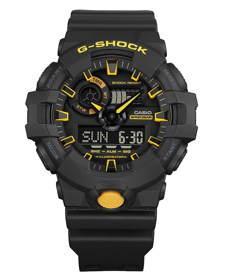 Часы Casio G-Shock GA-700CY-1ADR (GA-700CY-1A) — черный, пластик