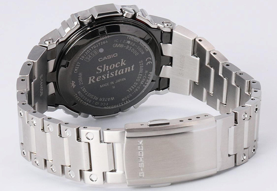 Часы Casio G-Shock GMW-B5000D-1ER — металл сталь, мужские, Япония