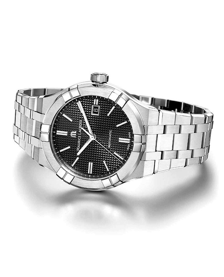 Часы Maurice Lacroix Aikon Automatic AI6008-SS002-330-2 — механические, металл сталь