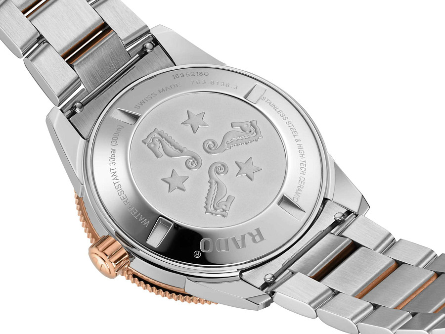 Часы Rado Captain Cook Automatic R32137203 — сталь металл, Швейцария