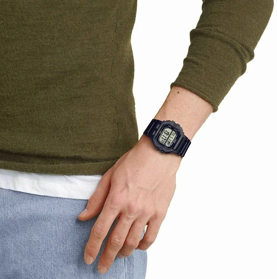 Часы Casio Collection WS-1400H-1AVEF — кварцевые, пластик