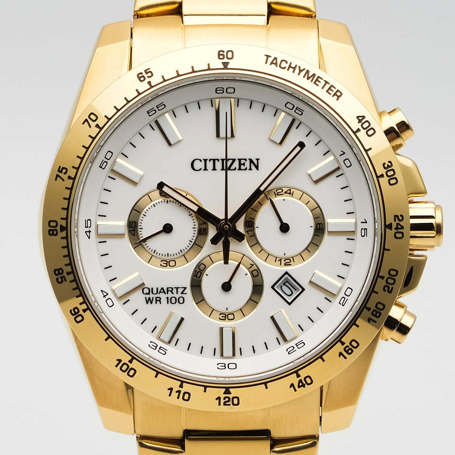 Часы Citizen Basic AN8232-53A — нержавеющая сталь с pvd-покрытием, мужские