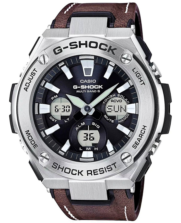 Часы Casio G-Shock GST-W130L-1A — мужские, черный