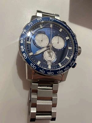 Фото покупателя: Швейцарские наручные часы Tissot SuperSport Chrono T125.617.11.041.00 с хронографом