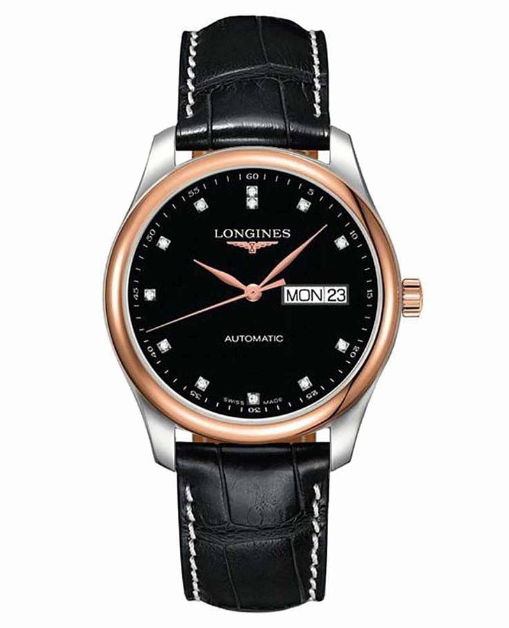Часы Longines Master Collection L2.755.5.59.2 — мужские, черный