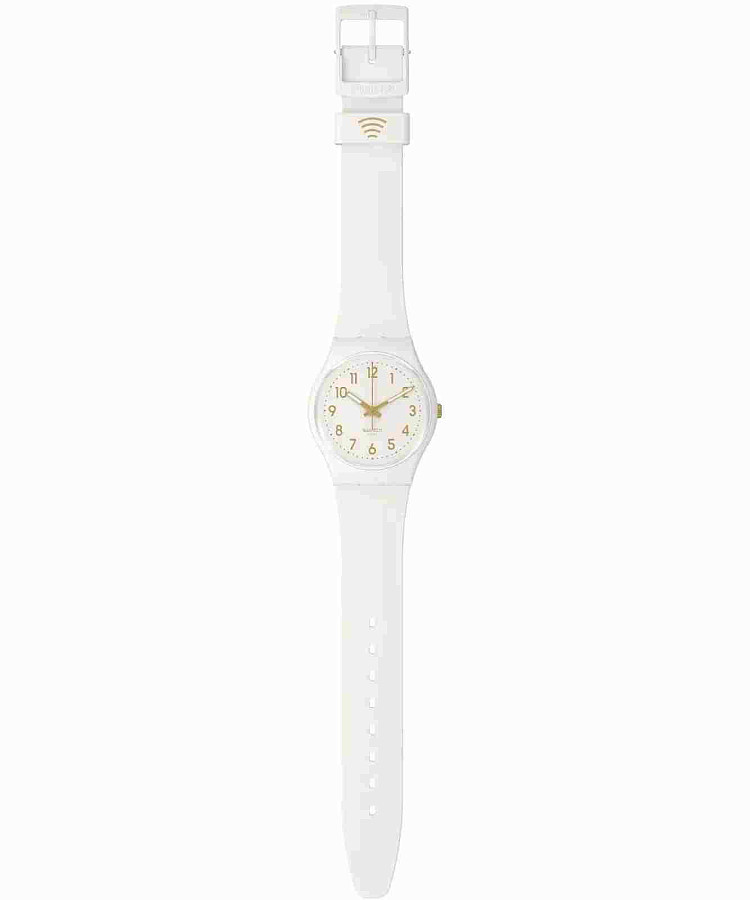 Часы Swatch Gent Biosourced Swatch Pay! SO28W111-5300 — пластик, Швейцария