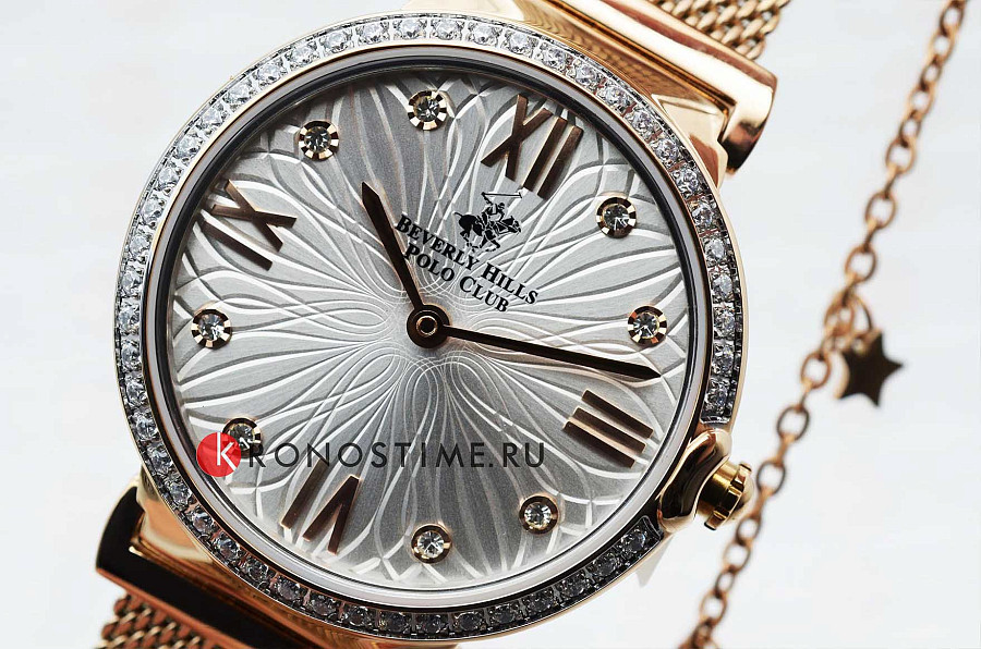 Часы Beverly Hills Polo Club BP3363C.430 — кварцевые, металл сталь