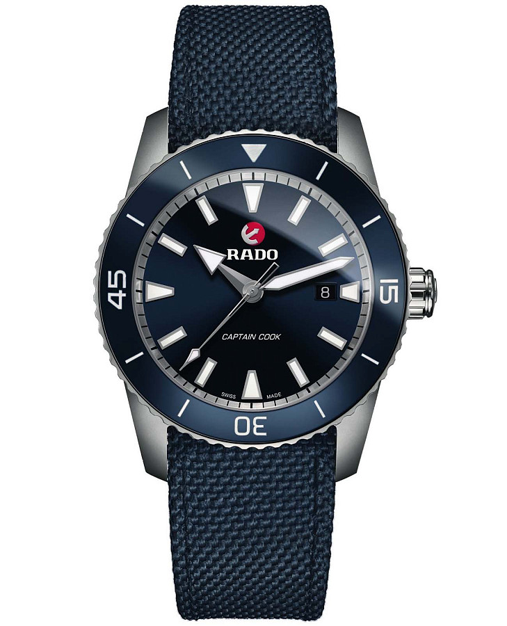 Часы Rado Captain Cook Automatic R32501206 — мужские, синий