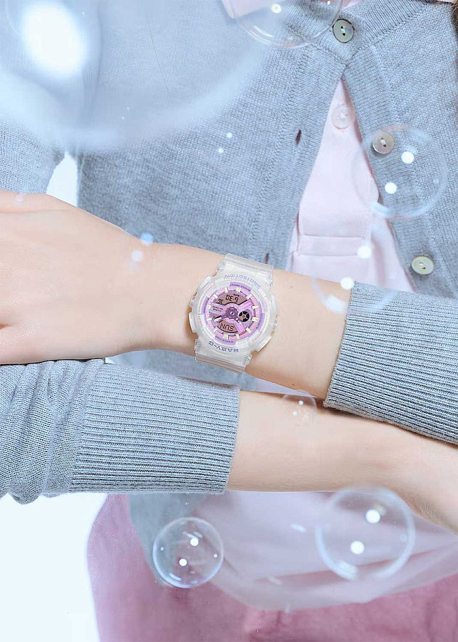 Часы Casio Baby-G BA-110PS-7A — полимер, женские