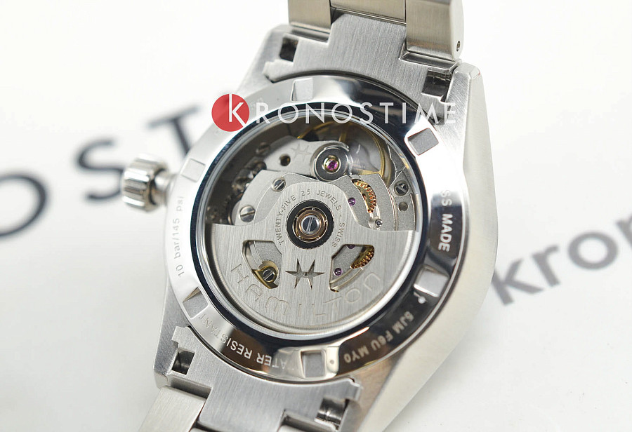 Часы Hamilton Jazzmaster Performer Auto H36115140 — мужские, нержавеющая сталь