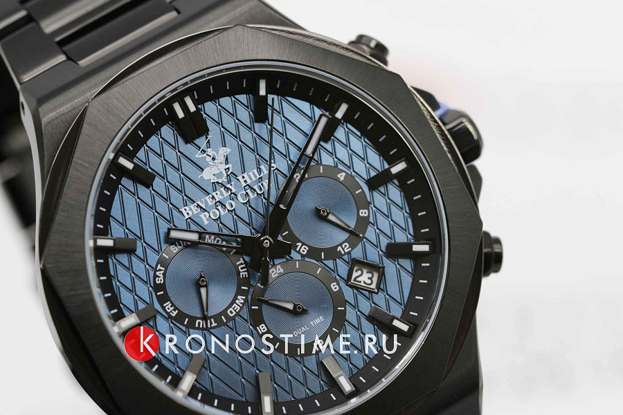 Часы Beverly Hills Polo Club BP3361X.690 — мужские, сталь с ip покрытием