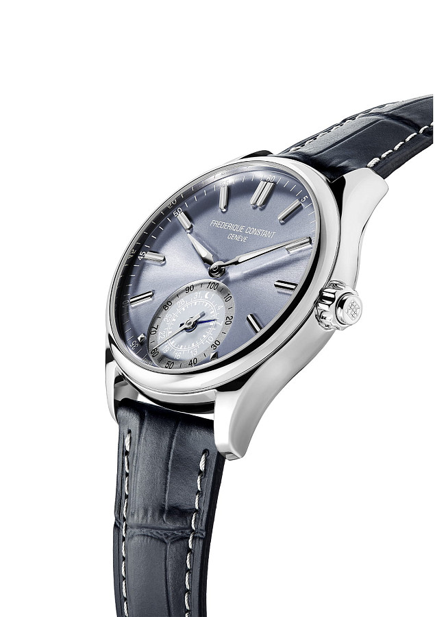 Часы Frederique Constant Smartwatch Gents Сlassics FC-285LNS5B6 — кварцевые, сталь металл