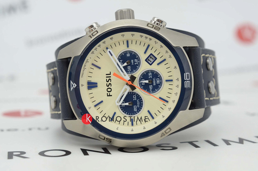 Часы Fossil Bannon CH3051 — металл сталь, США