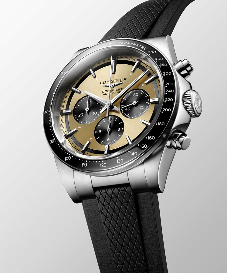 Часы Longines Conquest L3.835.4.32.9 — керамика сталь металл, Швейцария