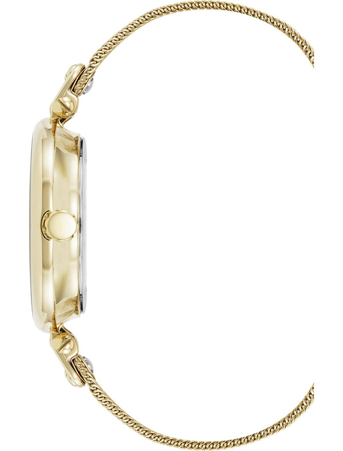 Часы Anne Klein Metals 5438CHGB — кварцевые, металл сталь