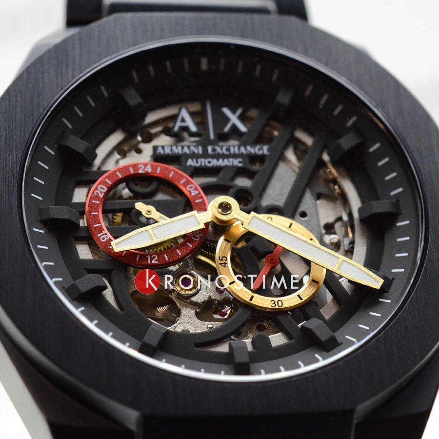Часы Armani Exchange Sync Automatic AX4196 — мужские, нержавеющая сталь с ip-покрытием