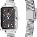 Шведские наручные часы Daniel Wellington Quadro Crystal Zodiac Sterling DW00100747, фото 3