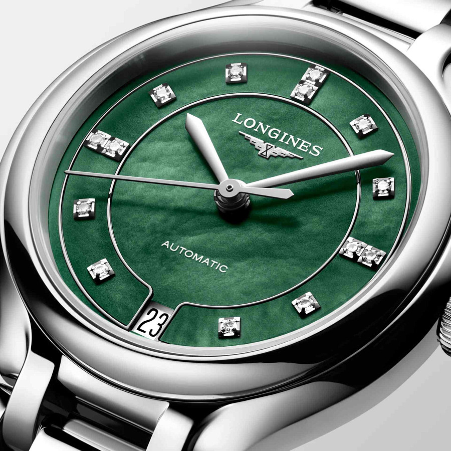 Часы Longines PrimaLuna L8.124.4.07.6 — механические, металл сталь