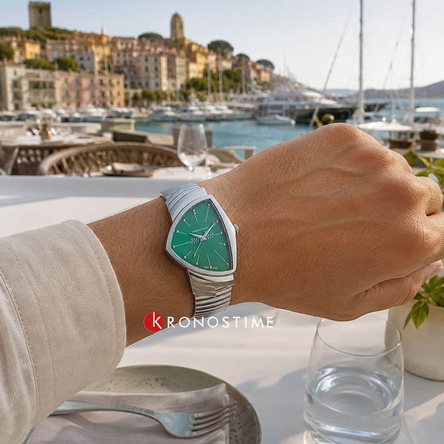 Часы Hamilton Ventura Quartz H24411143 — сталь, Швейцария