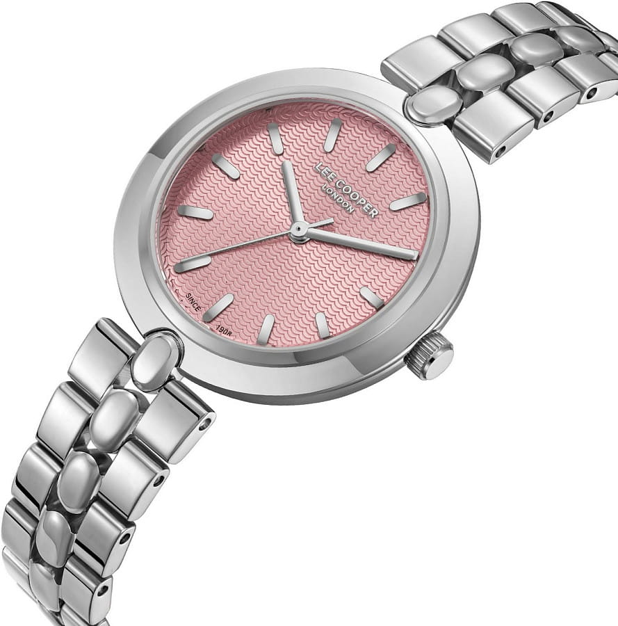 Часы Lee Cooper LC08057.380 — кварцевые, металл суперметалл