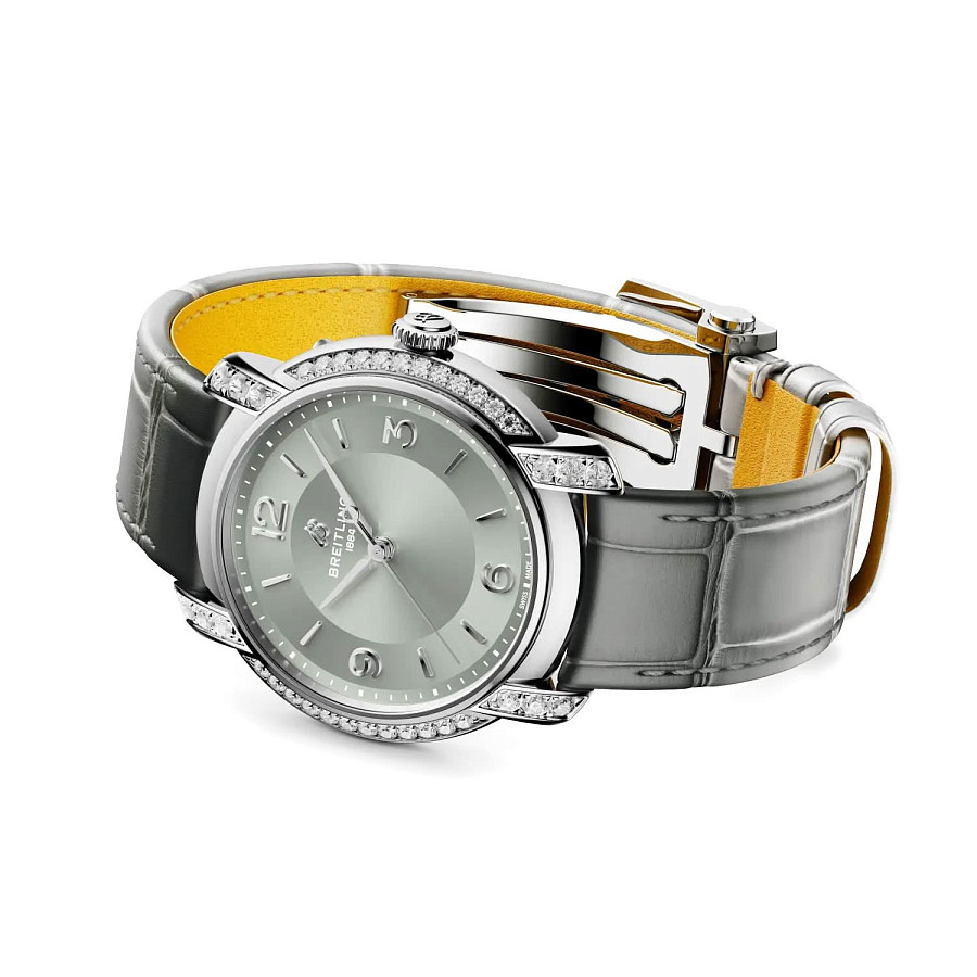Часы Breitling Lady Premier Automatic 36 A10310671M1P1 — металл сталь, Швейцария