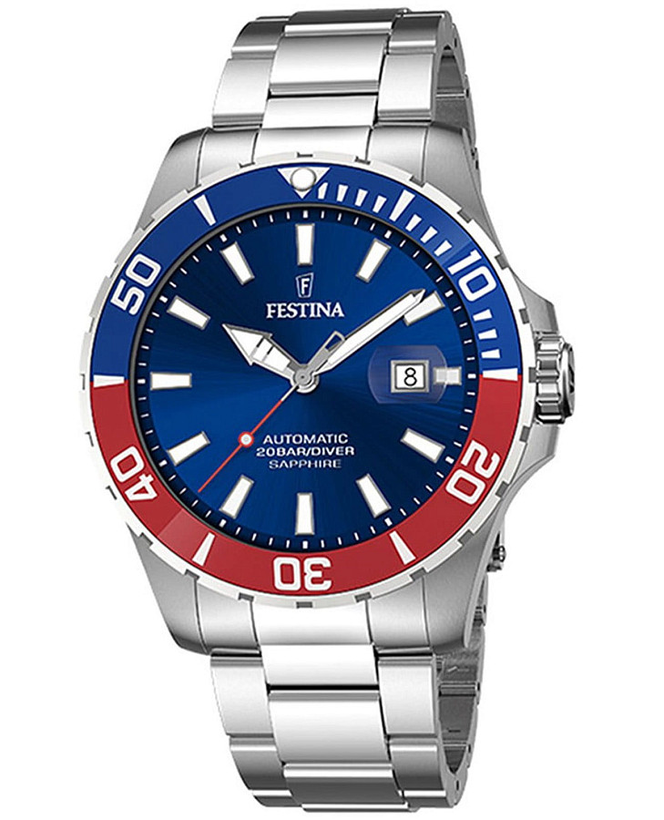Часы Festina Automatic F20531/5 — мужские, синий