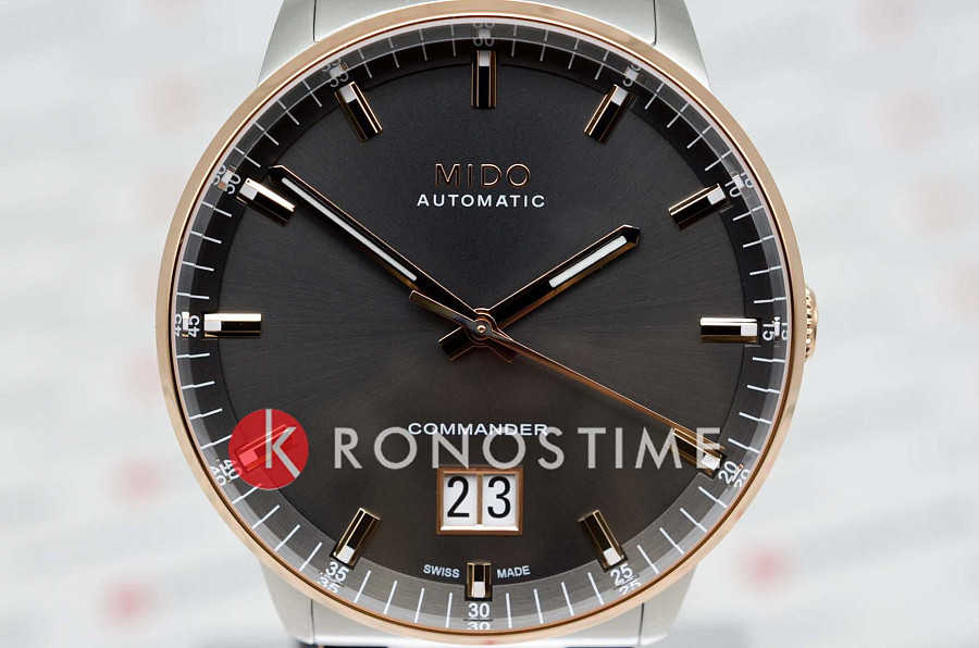 Часы Mido Commander Big Date M021.626.22.061.00 — металл сталь, Швейцария