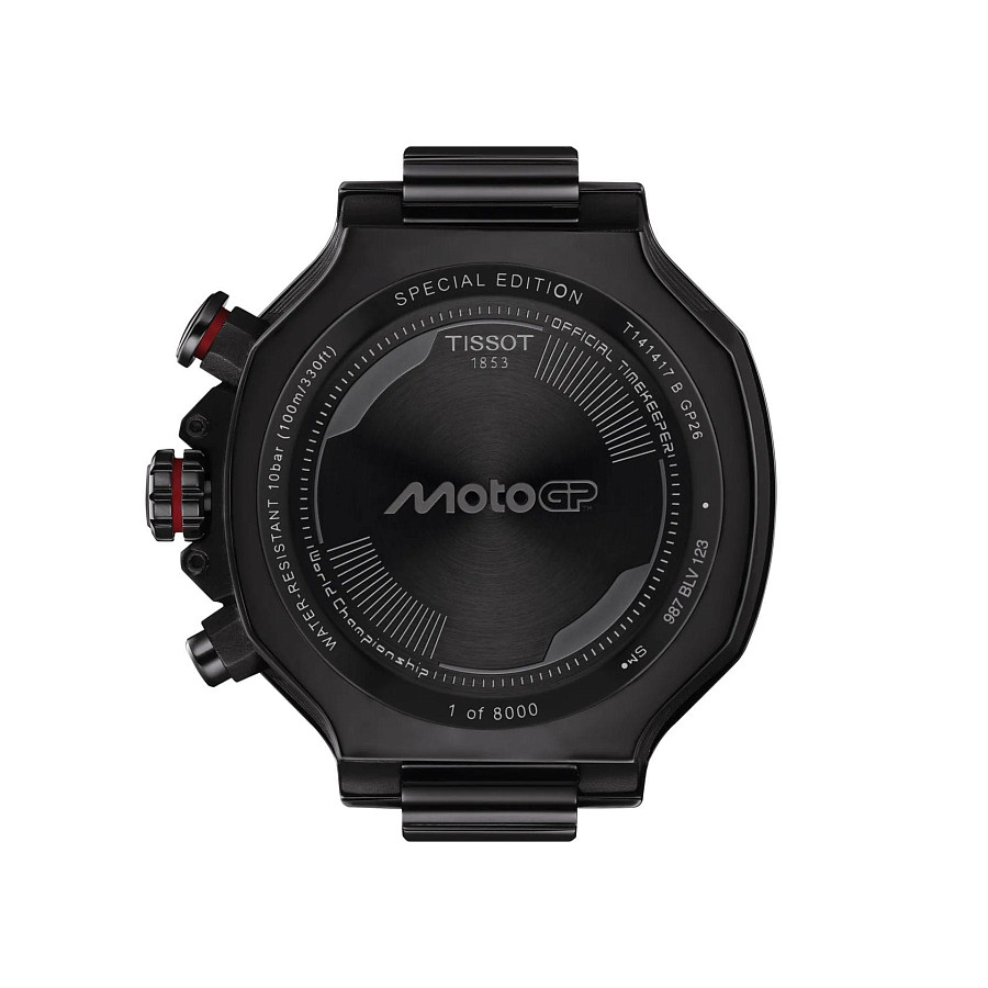 Часы Tissot T-Race MotoGP 2026 45 mm T141.417.37.422.00 — металл сталь, Швейцария