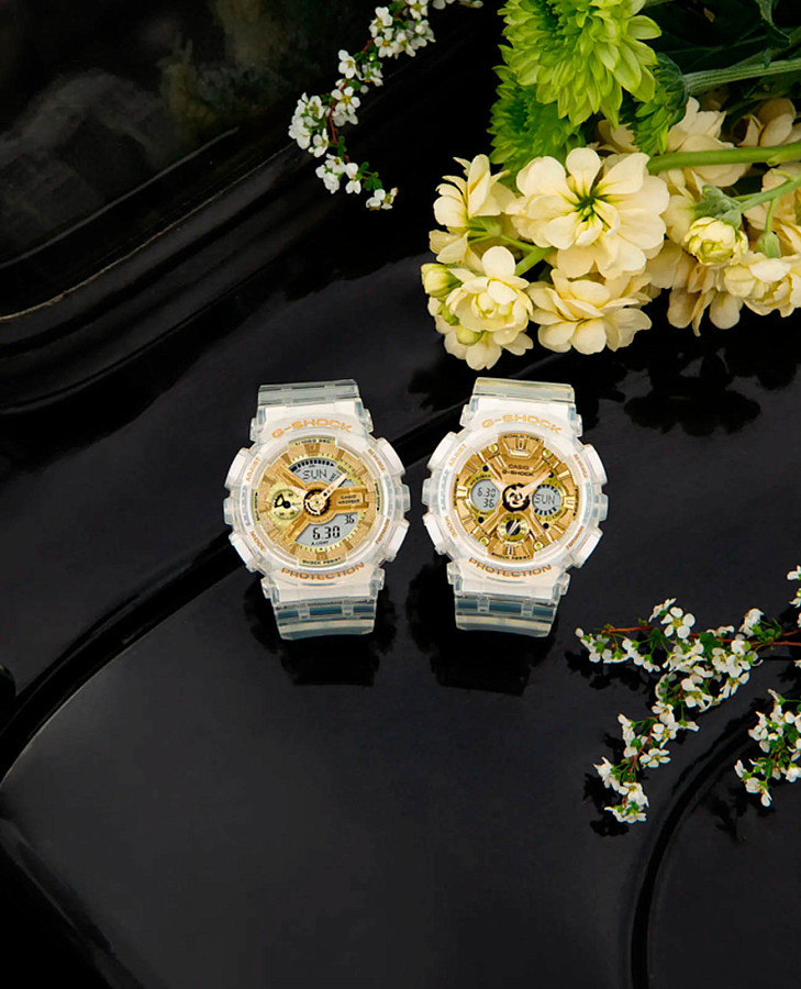 Часы Casio G-Shock GMA-S120SG-7ADR (GMA-S120SG-7AER) — женские, пластик