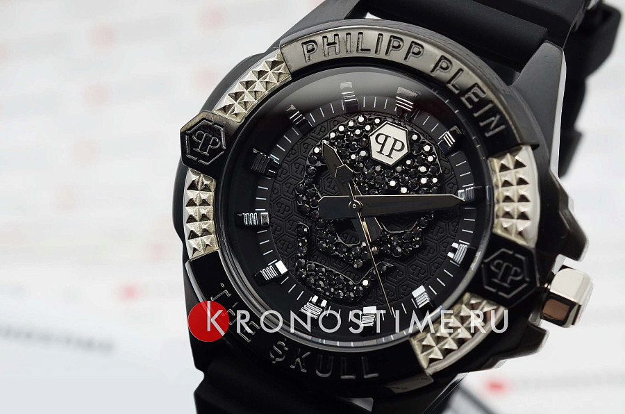 Часы Philipp Plein The Skull PWAAA1421 — кварцевые, металл сталь