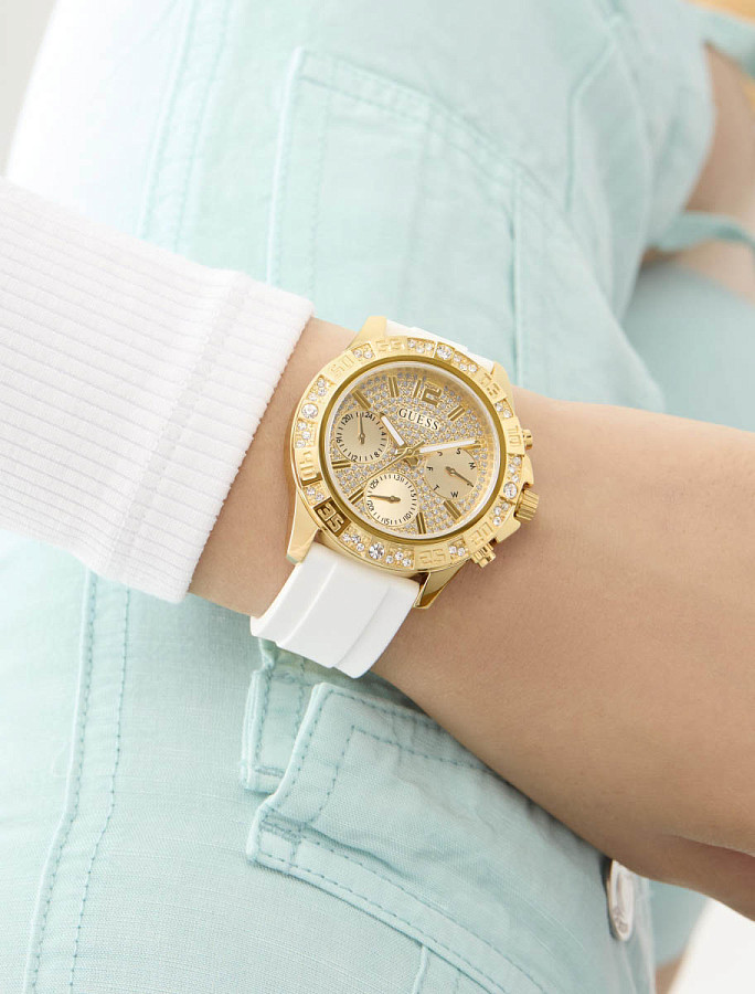 Часы Guess Sport Majesty GW0772L3 — силикон, женские