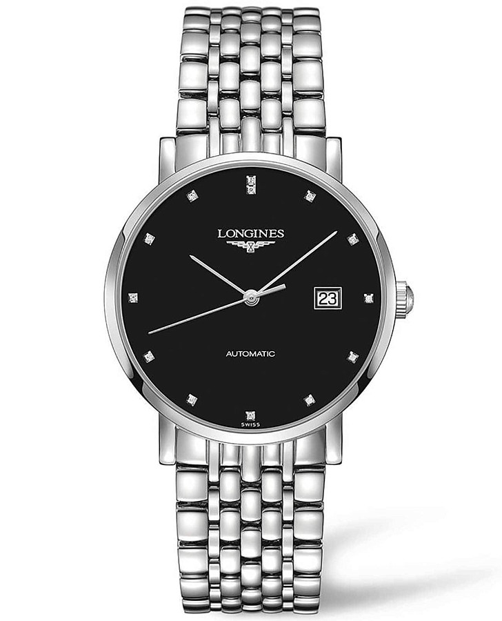 Часы Longines Elegant Collection L4.910.4.57.6 — женские, черный