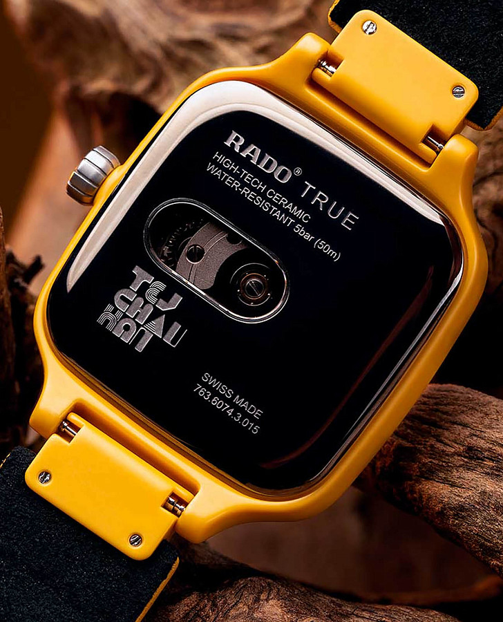 Часы Rado True Square Tej Chauhan R27074155 — артикул R27074155