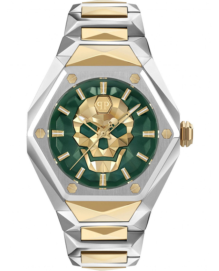 Часы Philipp Plein The Skull PWPWA0724 — женские, зеленый