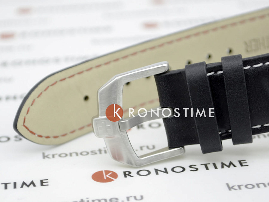 Часы Swiss Military Hanowa Aerograph Night Vision SMWGB2101302 — мужские, кожа + текстиль