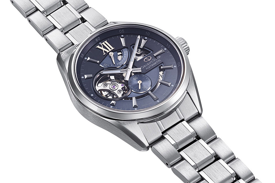 Часы Orient Star RE-AV0132L (RK-AV0132L) — серебристый, металл сталь